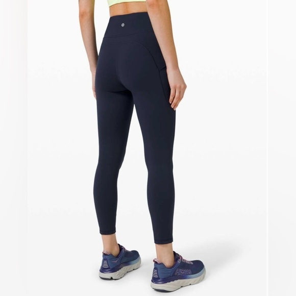 Lululemon 10 Invigorate High-Rise Tight 25" Tru Navy High-Waisted legging VGUC - Picture 2 of 13